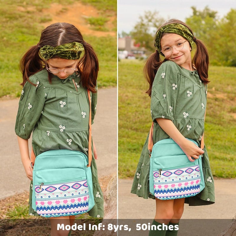 Choco Mocha Girls Purses Age 8-10, Purse for Girls 6-8 10-12 Christmas Gifts for Girl - Image 2